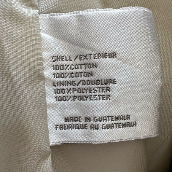 VIA SPIGA Classic Trench Coat SZ S Stone Lined Belted Pockets Vented Raincoat - Picture 14 of 16